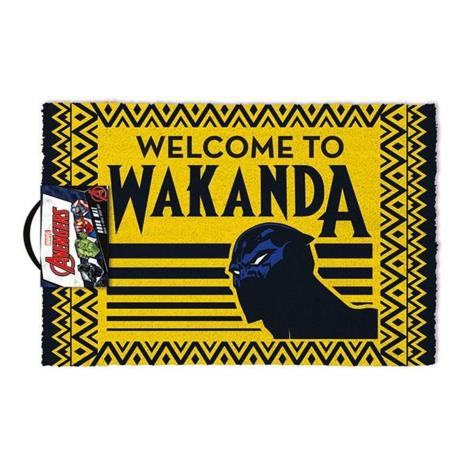 Marvel Black Panther Welcome To Wakanda Doormat £16.99